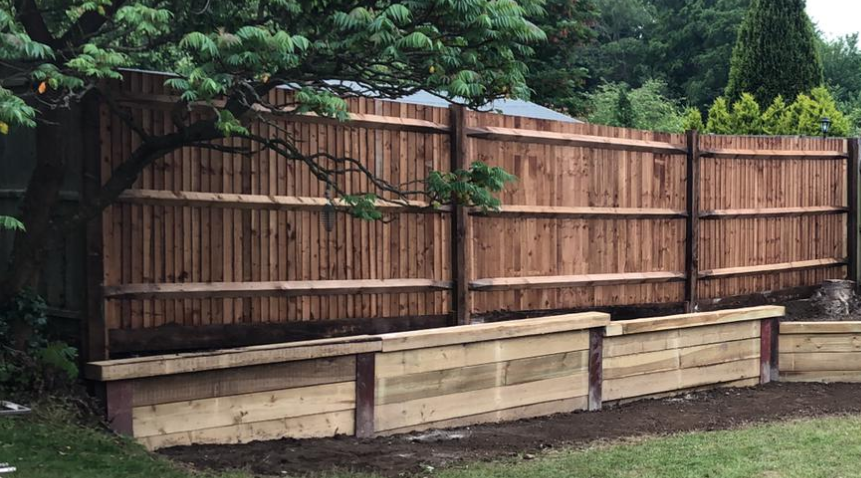 Fencing installation and landscaping in Sussex