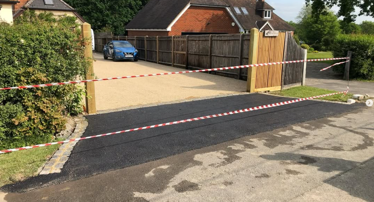 Drop kerb installation and paving in Sussex